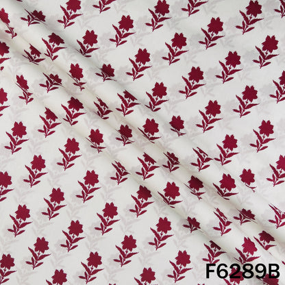 Digital Print Cambric Cotton Fabric - F6289
