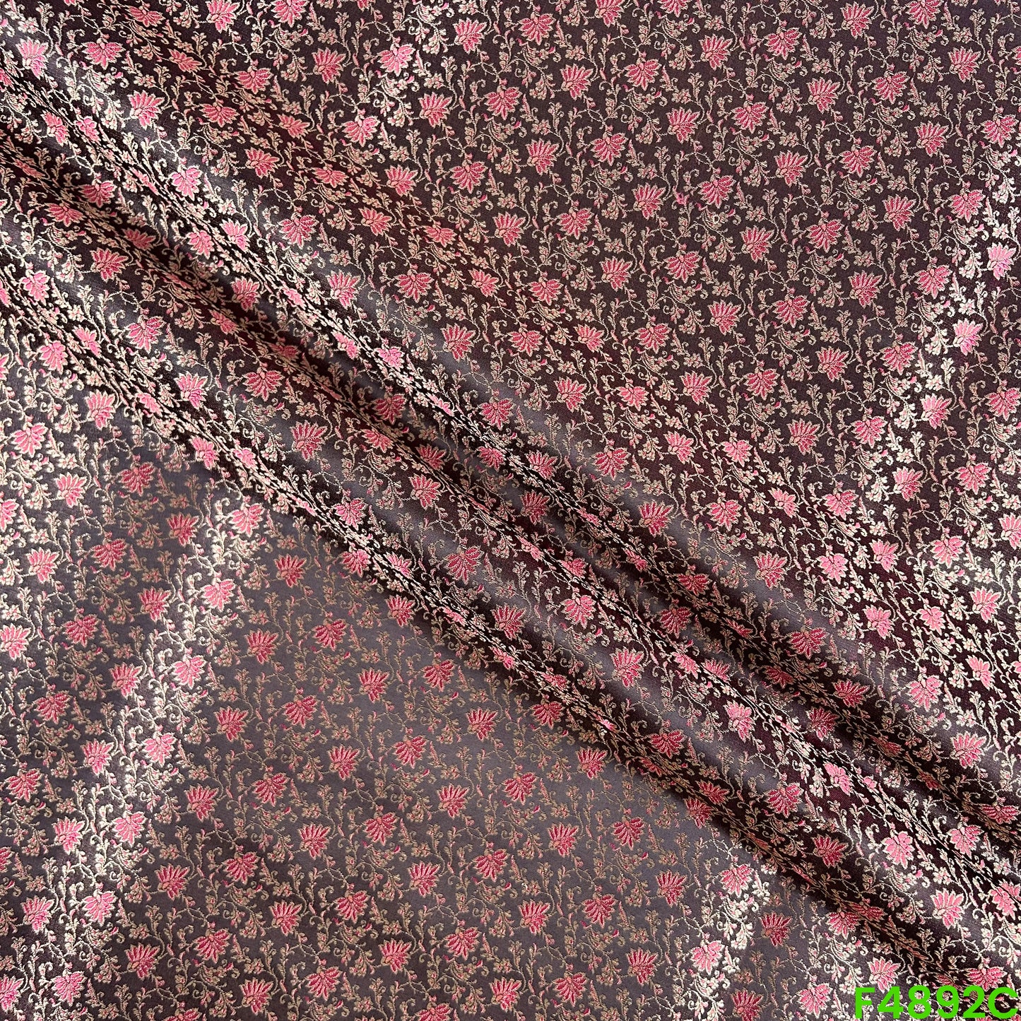 Brocade Silk Fabric-F4892