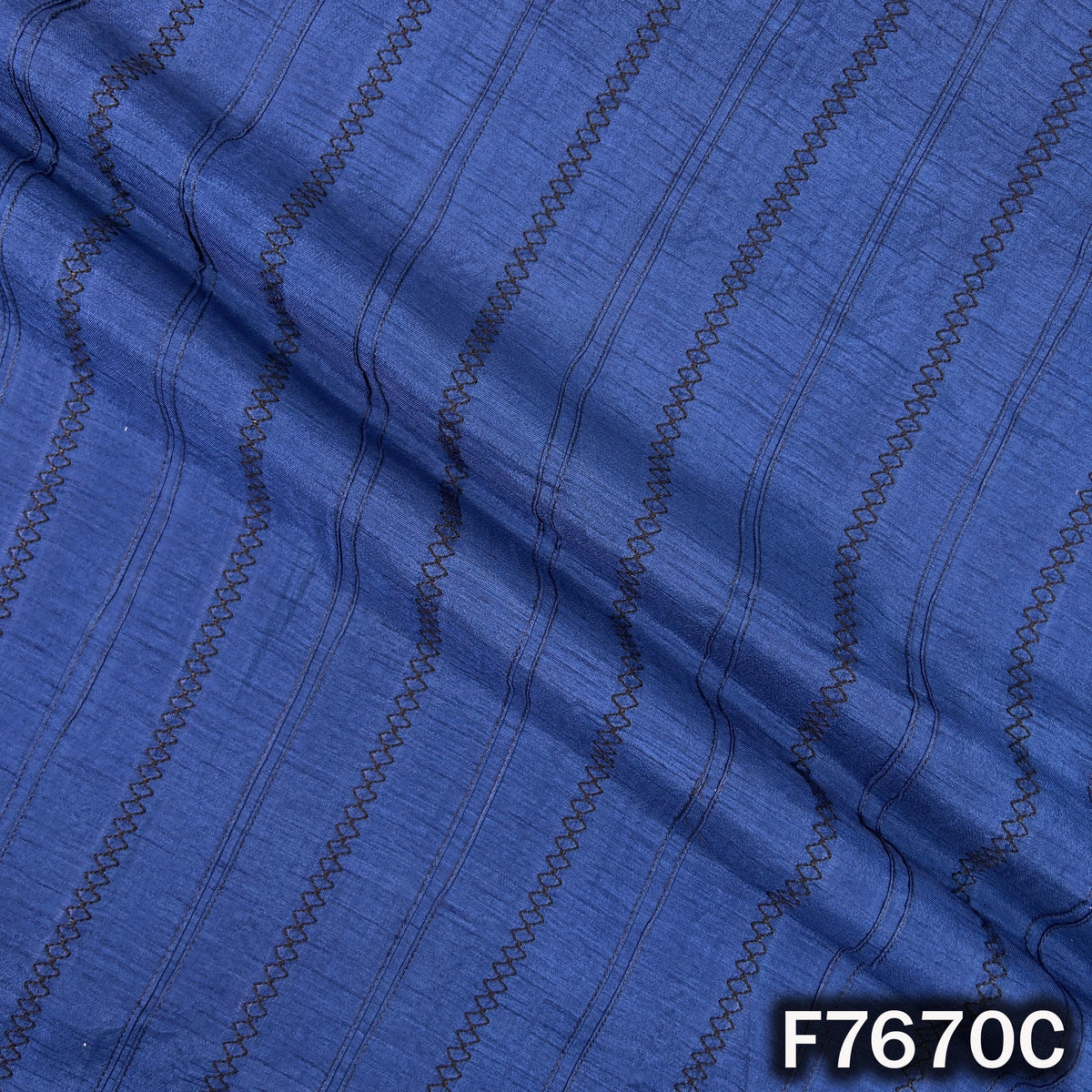 Thread Work Monga Silk Fabric - F7670