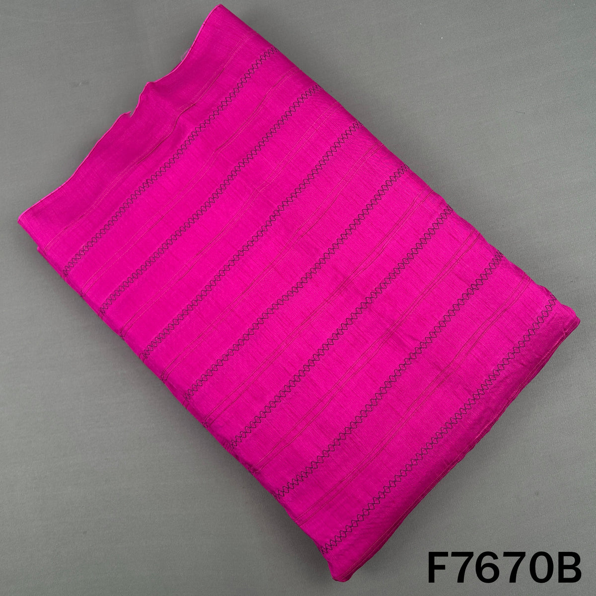 Thread Work Monga Silk Fabric - F7670
