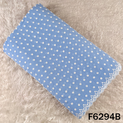 Chikankari Cotton Fabric - F6294