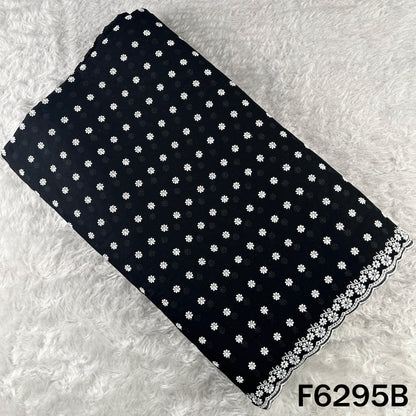 Chikankari Cotton Fabric - F6295