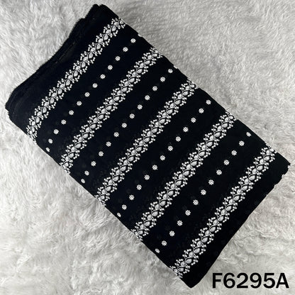 Chikankari Cotton Fabric - F6295