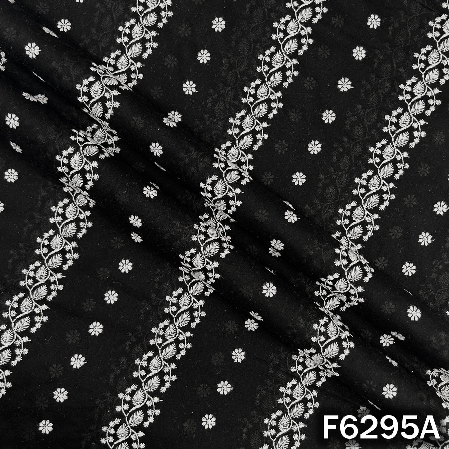 Chikankari Cotton Fabric - F6295