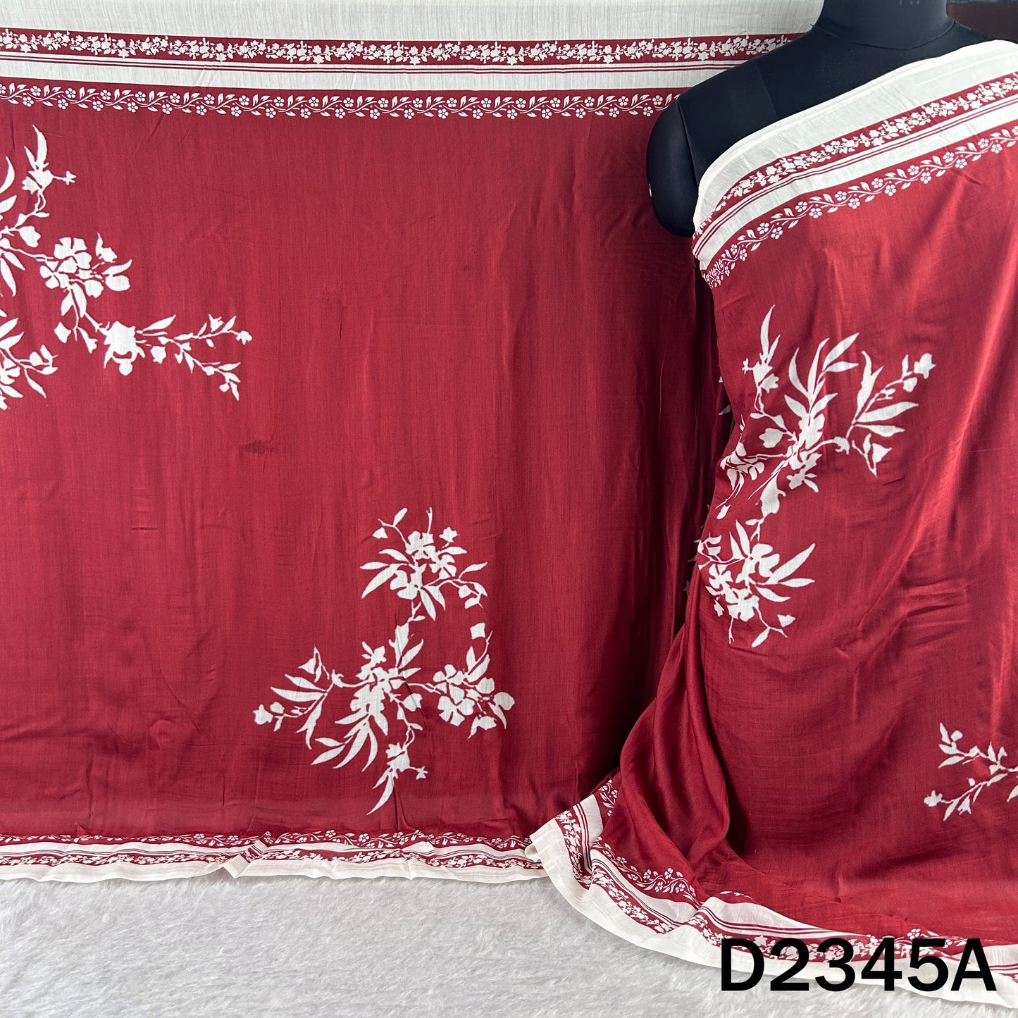 Digital Print Muslin Silk Dupatta - D2345