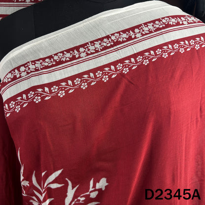 Digital Print Muslin Silk Dupatta - D2345