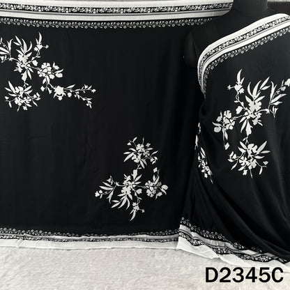 Digital Print Muslin Silk Dupatta - D2345