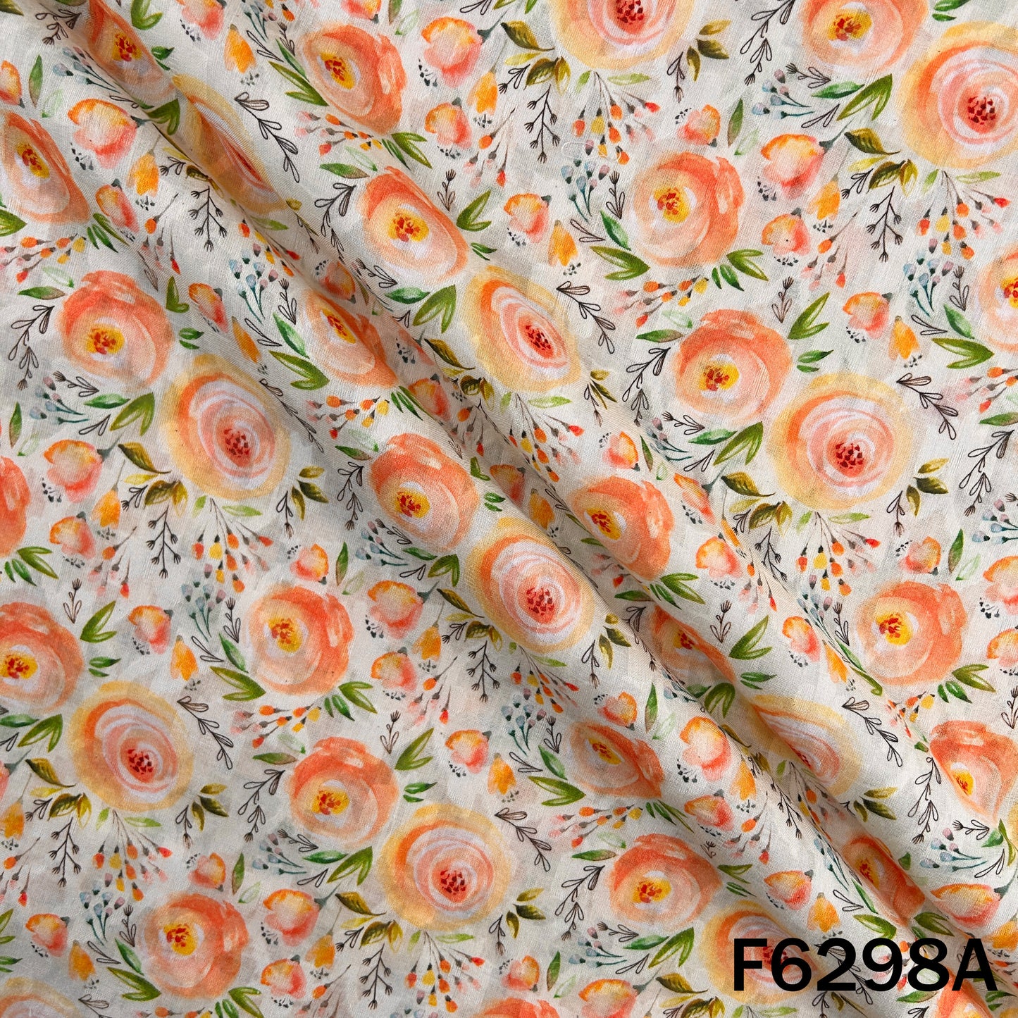 Digital Print Cambric Cotton Fabric - F6298