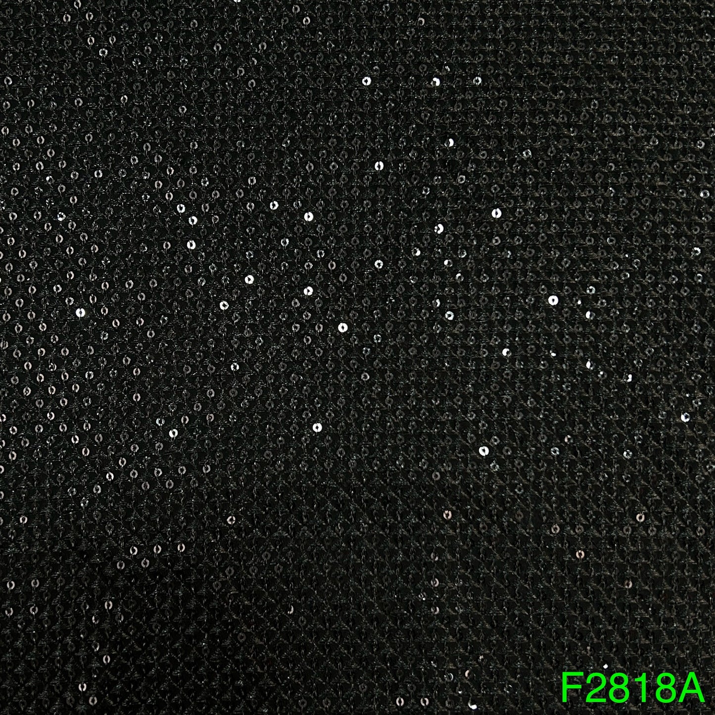 Zari Sequins Embroidered georgette Fabric-F2818