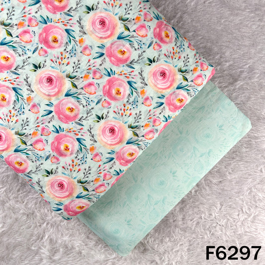 Digital Print Cambric Cotton Fabric - F6297