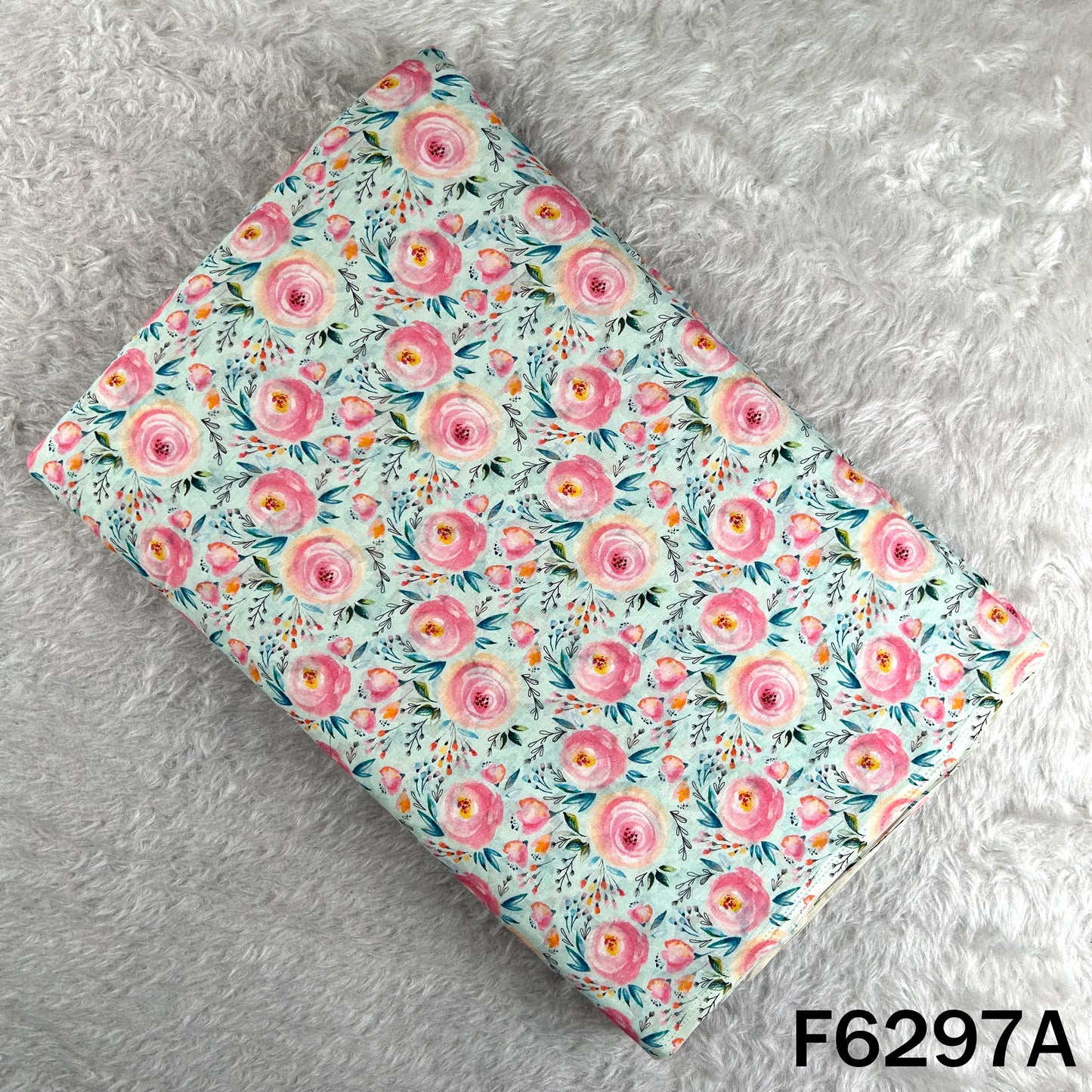 Digital Print Cambric Cotton Fabric - F6297