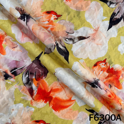 Digital Print Cambric Cotton Fabric - F6300