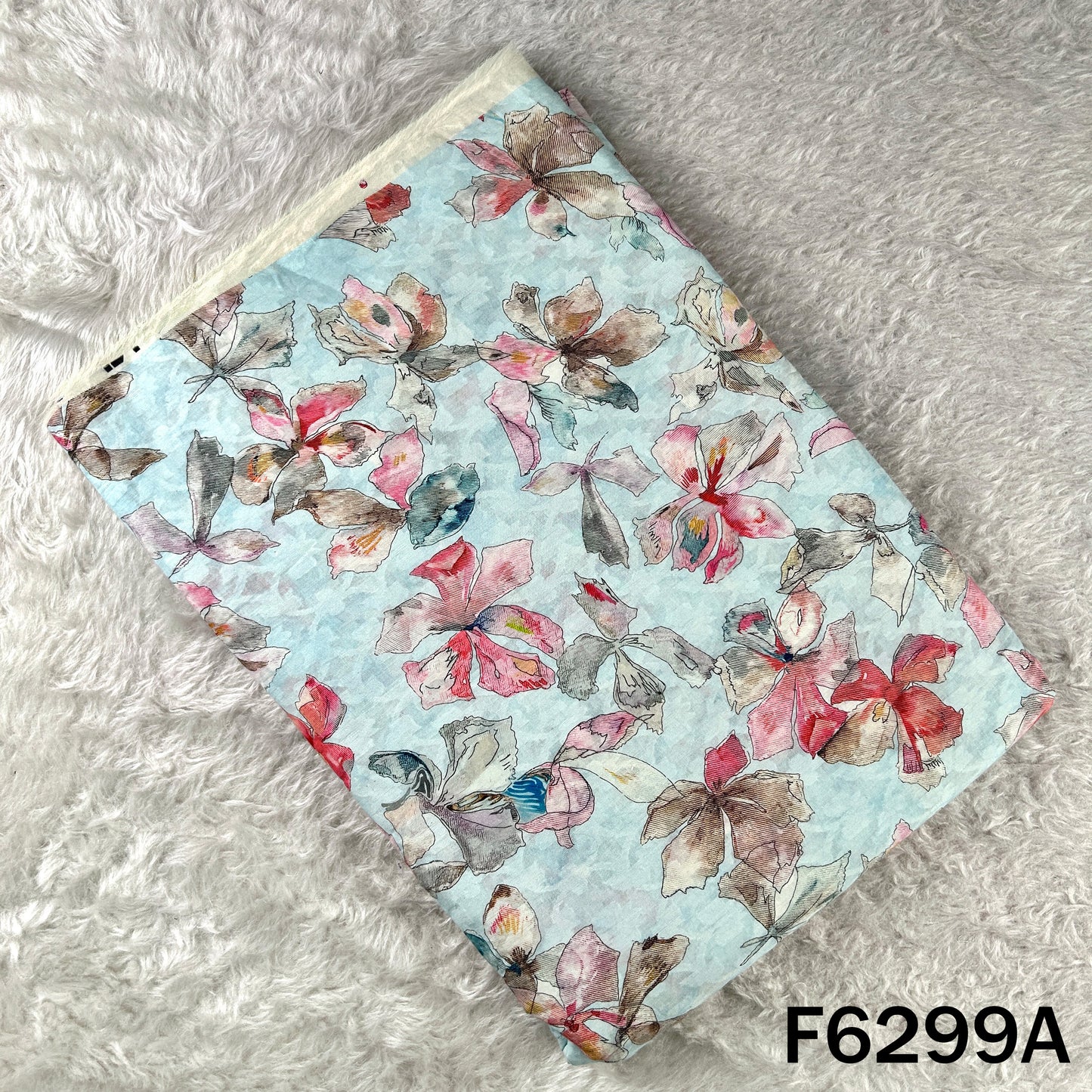Digital Print Cambric Cotton Fabric - F6299