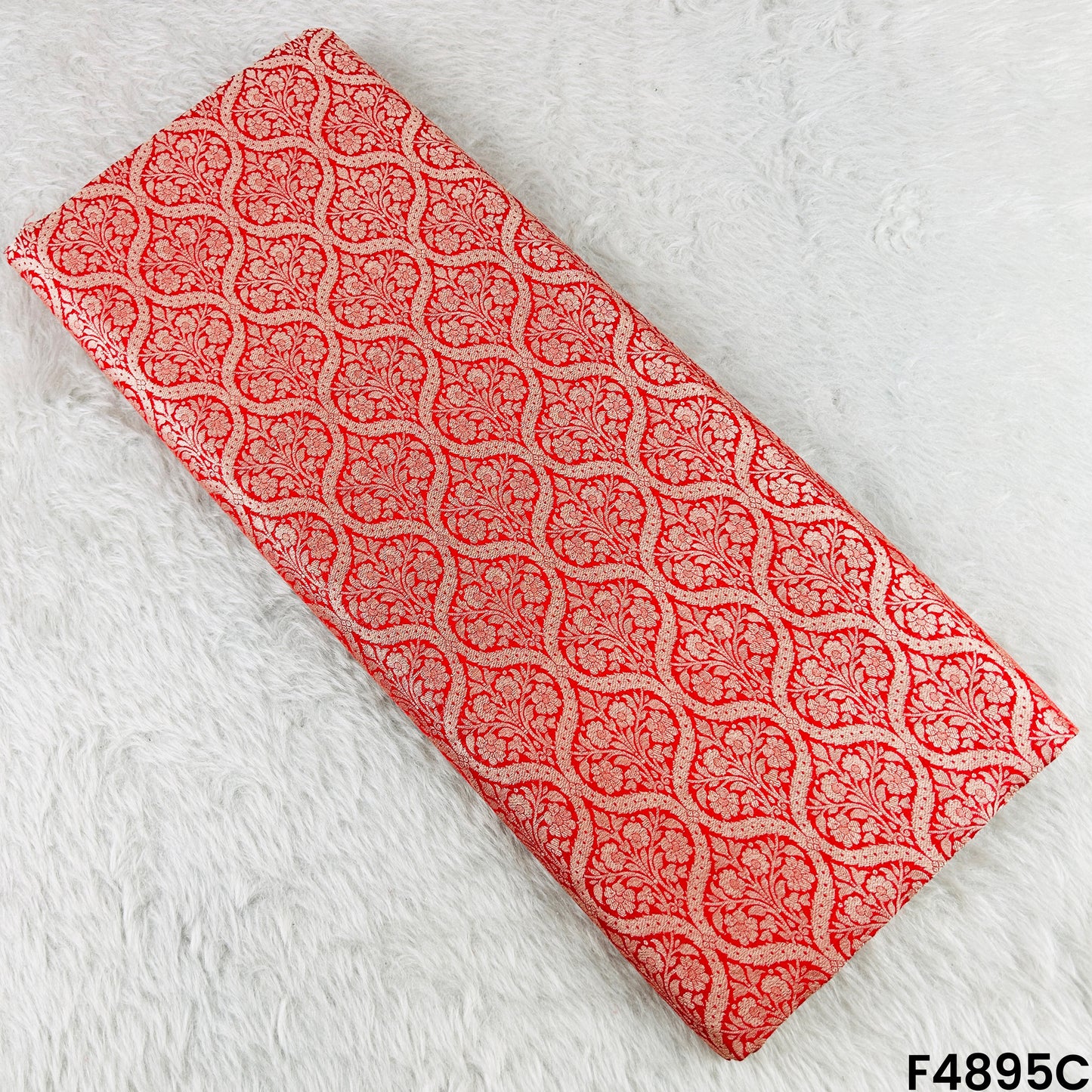 Brocade Fabric-F4895