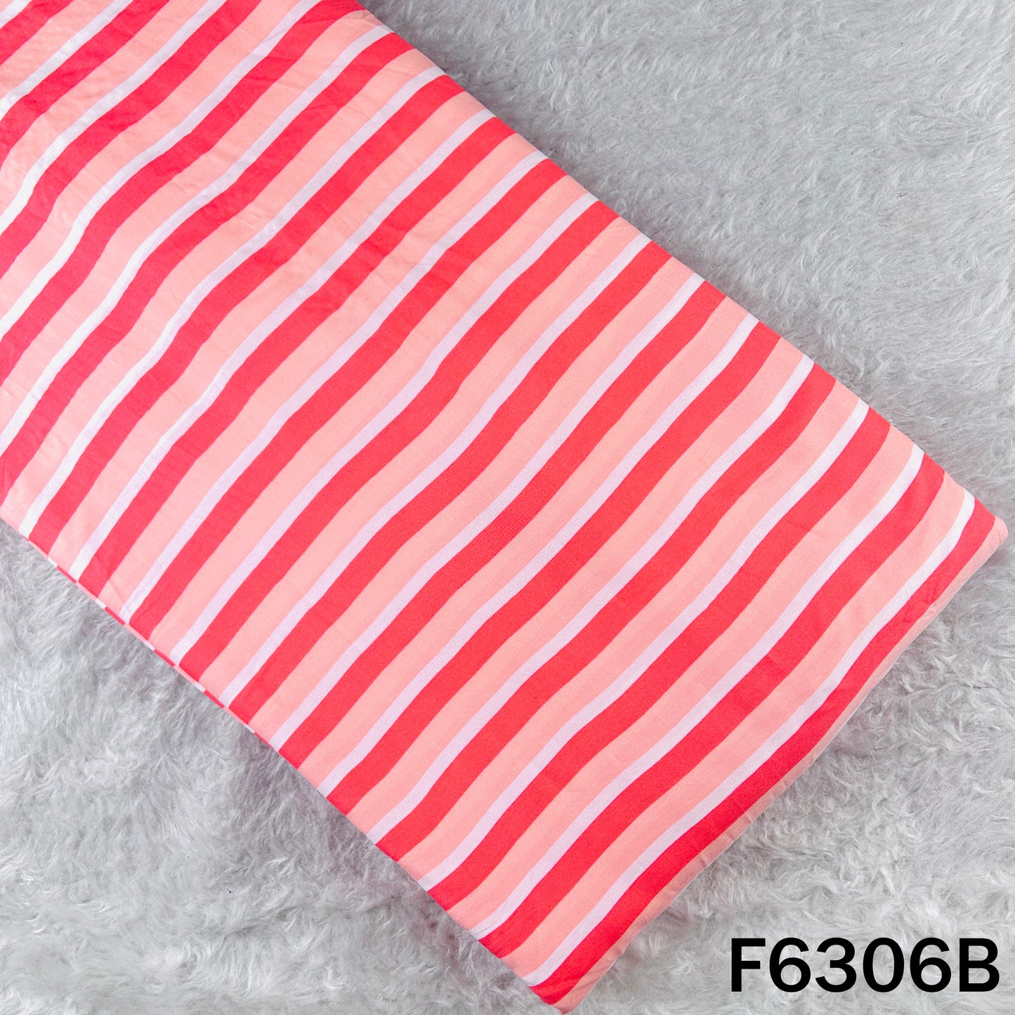 Printed Hakoba Rayon Cotton Fabric - F6306