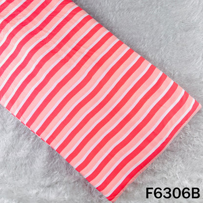 Printed Hakoba Rayon Cotton Fabric - F6306