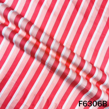 Printed Hakoba Rayon Cotton Fabric - F6306