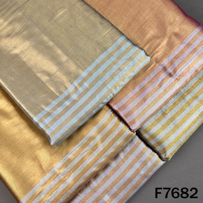 Kanjivaram Cotton Tissue Fabric - F7682