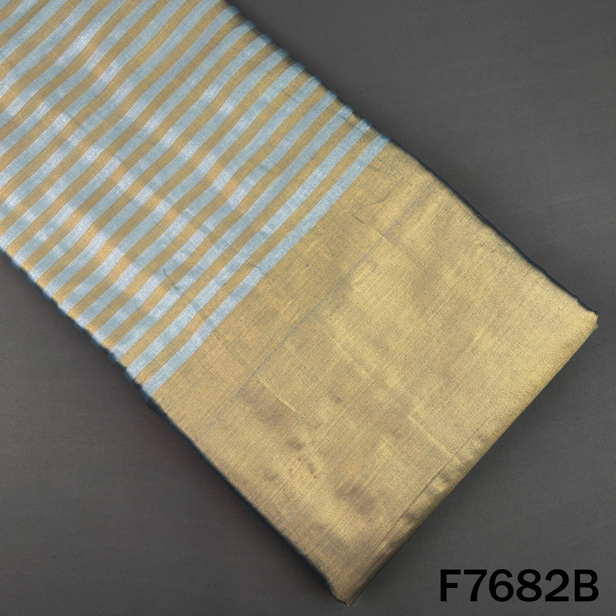 Kanjivaram Cotton Tissue Fabric - F7682