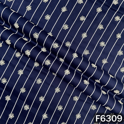 Printed Hakoba Rayon Cotton Fabric - F6309