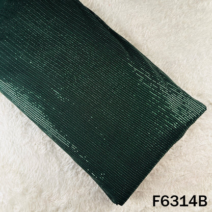 Sequins Work Lycra Net Fabric - F6314