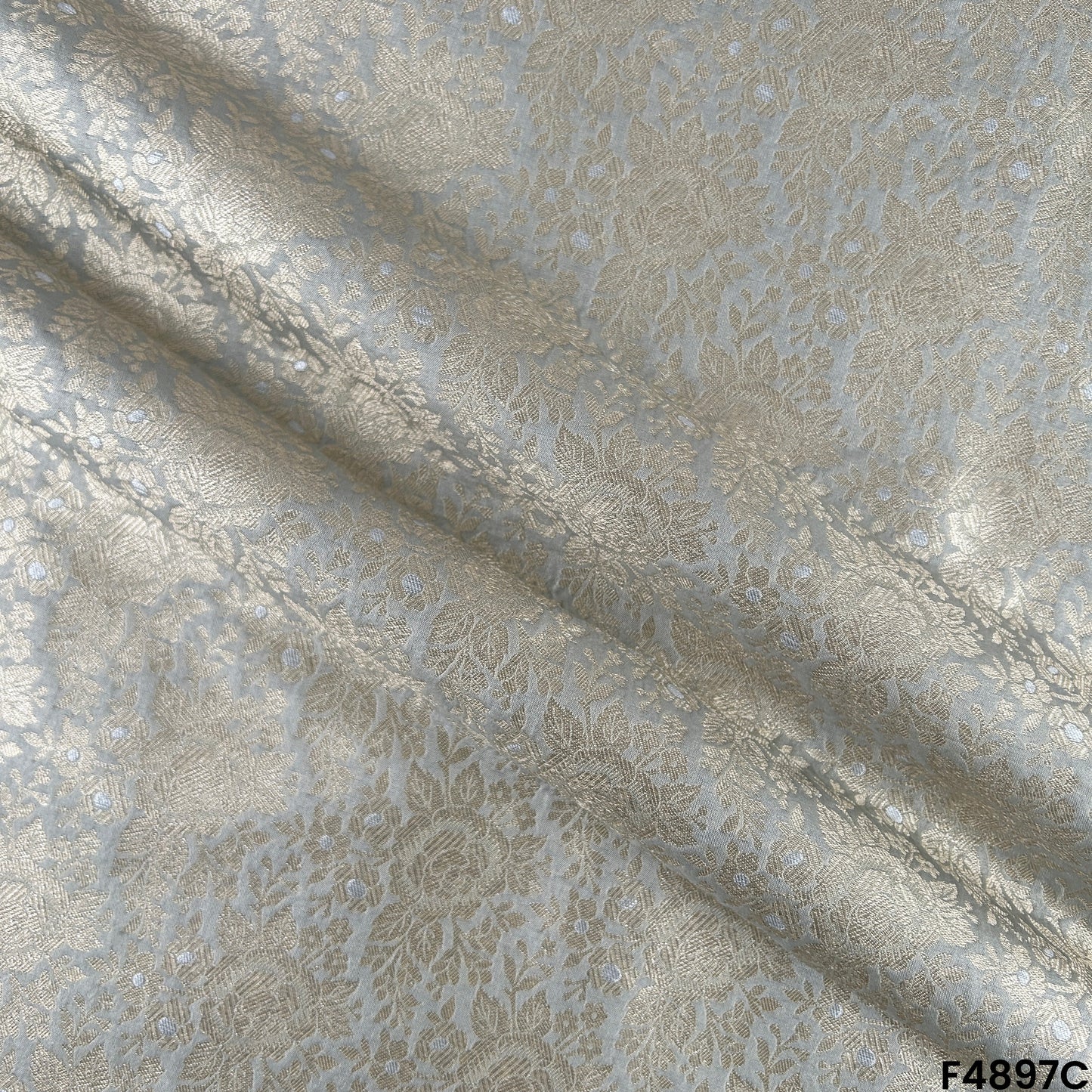 Brocade Silk Fabric-F4897