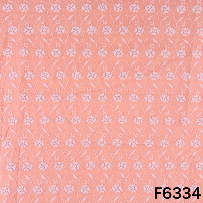 Chikankari Cotton Fabric - F6334