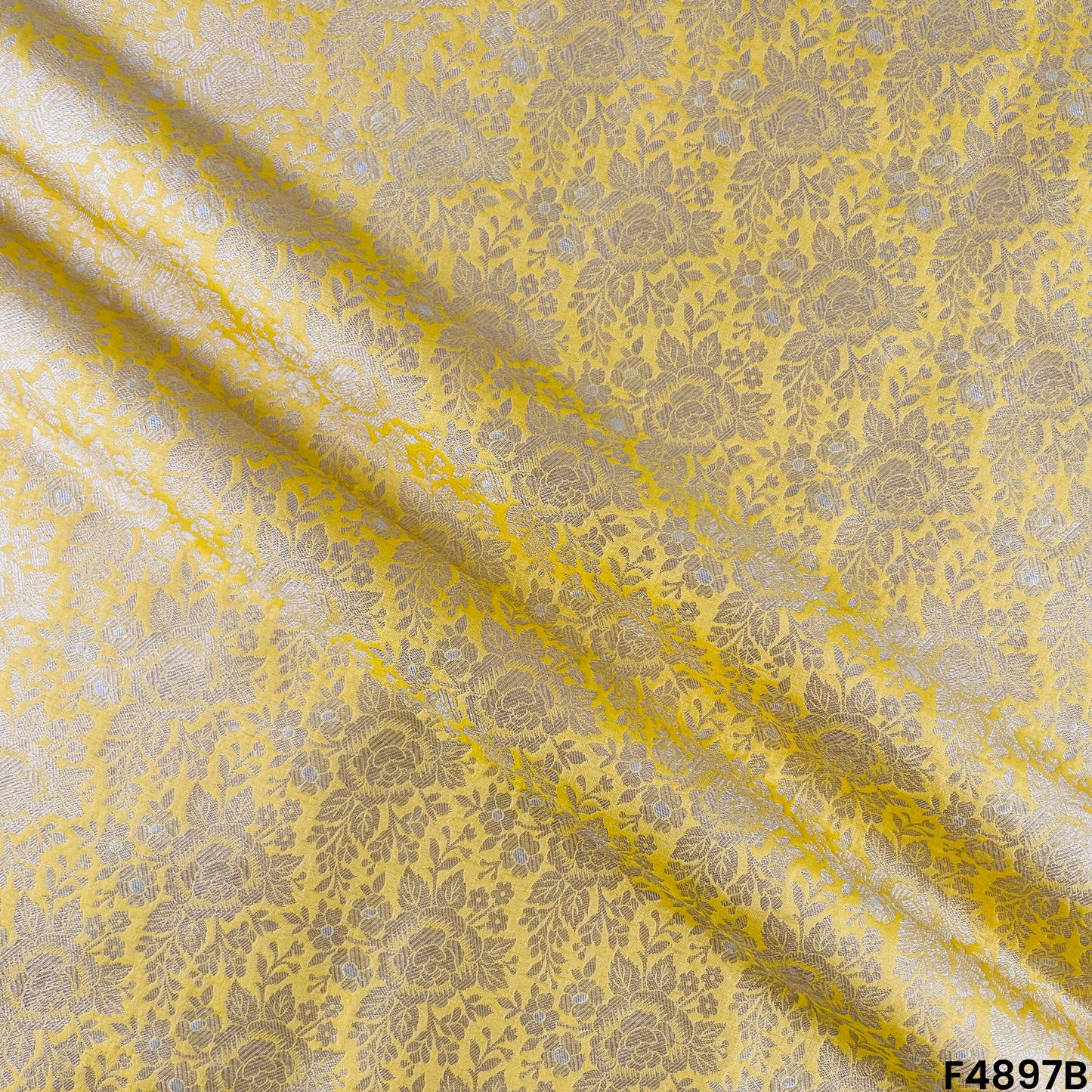Brocade Silk Fabric-F4897