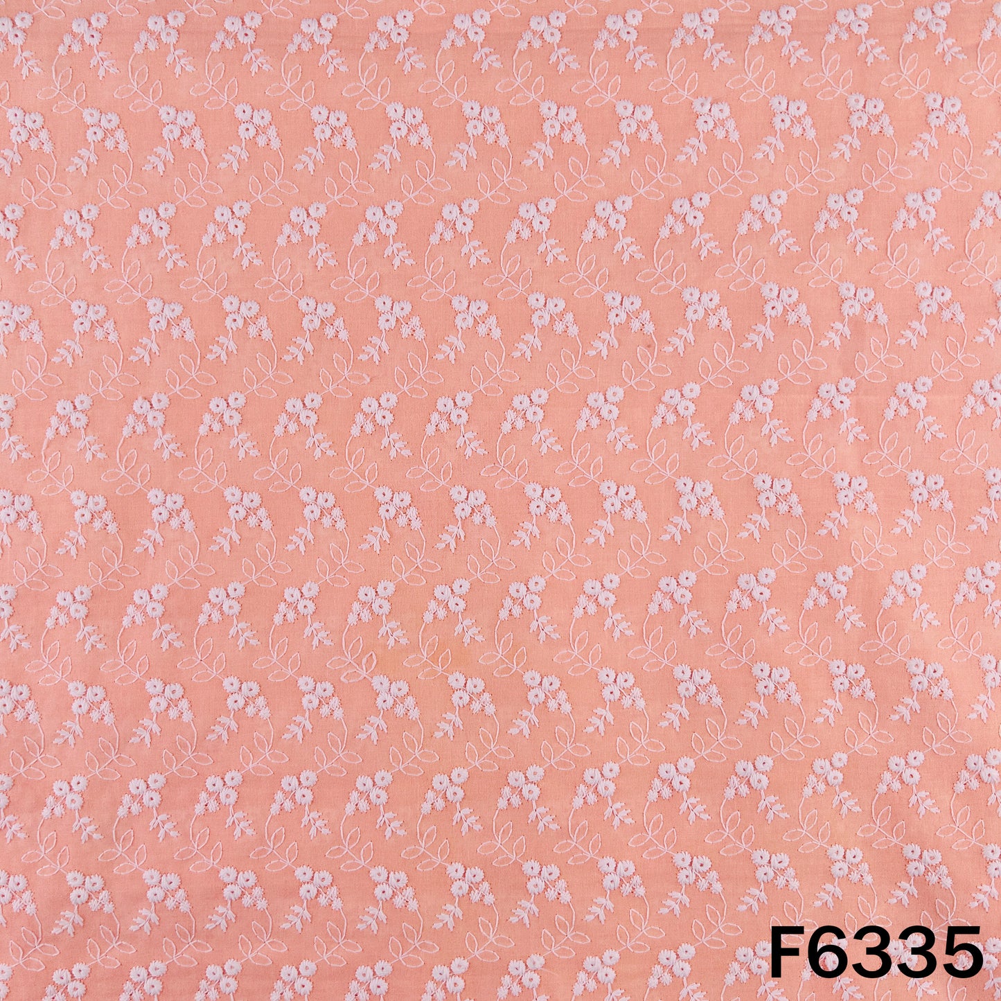 Chikankari Cotton Fabric - F6335