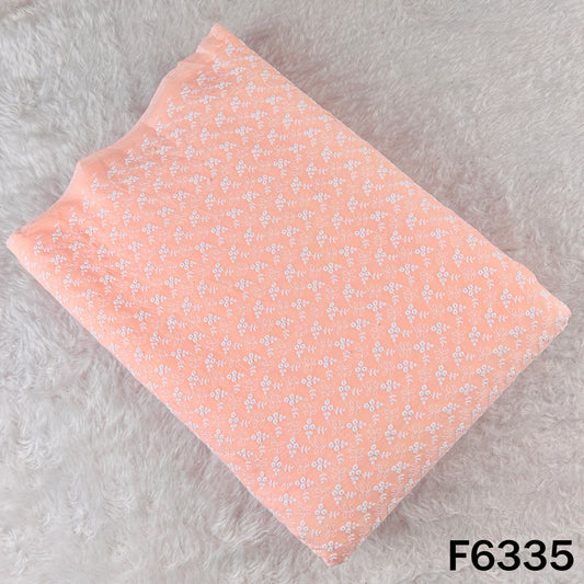 Chikankari Cotton Fabric - F6335