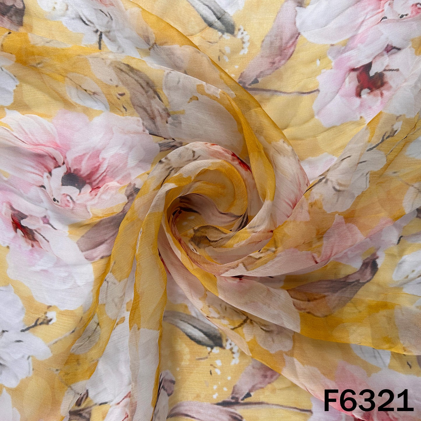 Digital Print Chiffon Fabric - F6321