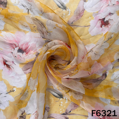 Digital Print Chiffon Fabric - F6321