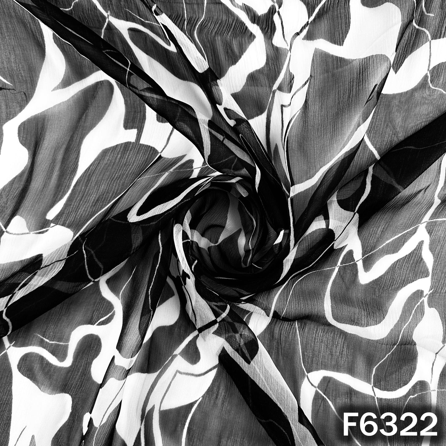 Digital Print Chiffon Fabric - F6322
