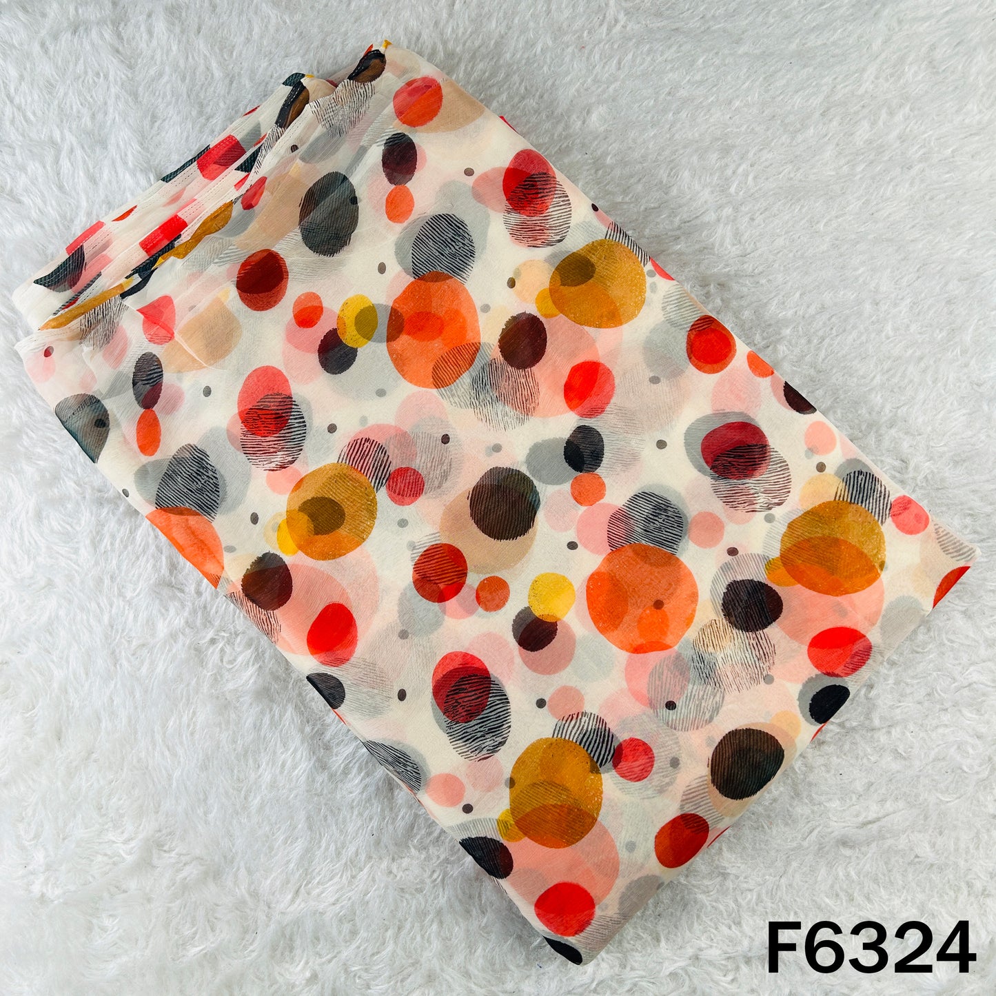 Digital Print Chiffon Fabric - F6324