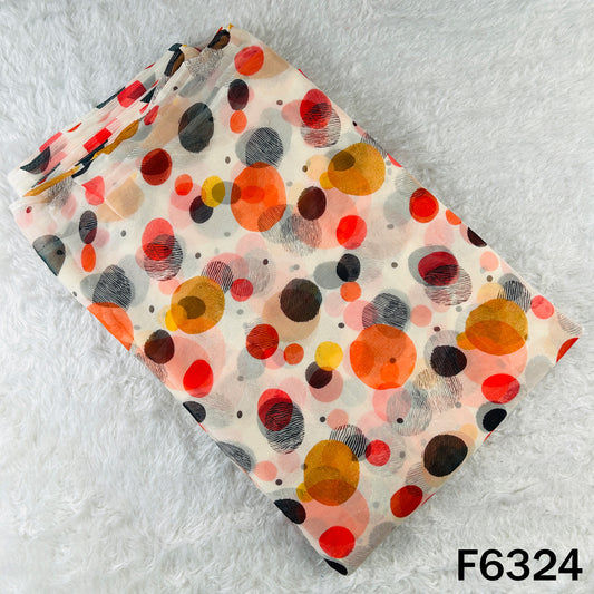 Digital Print Chiffon Fabric - F6324