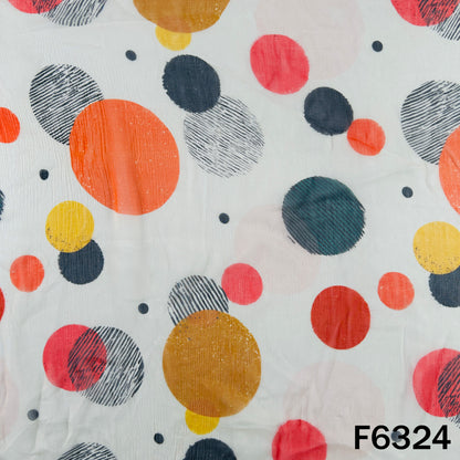 Digital Print Chiffon Fabric - F6324