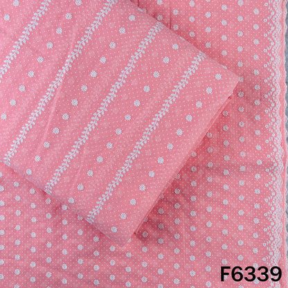 Chikankari Cotton Fabric - F6339