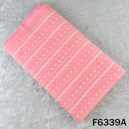Chikankari Cotton Fabric - F6339