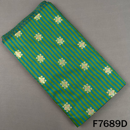 Stripes Banarasi Silk Fabric - F7689