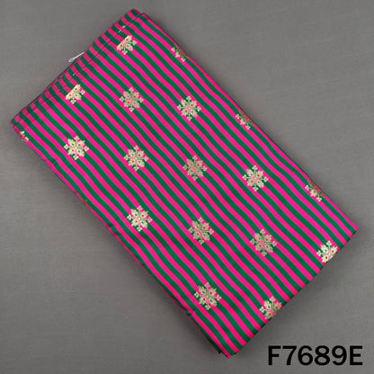 Stripes Banarasi Silk Fabric - F7689
