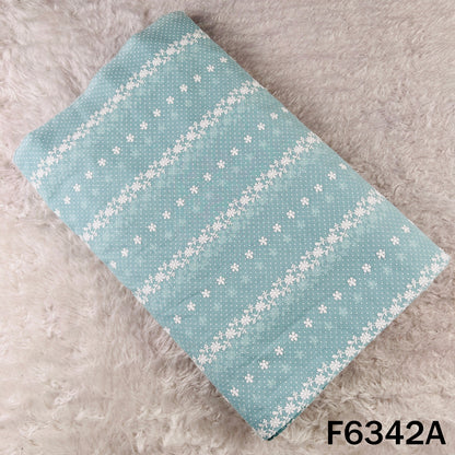 Chikankari Cotton Fabric - F6342