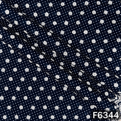 Chikankari Cotton Fabric - F6344