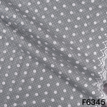Chikankari Cotton Fabric - F6345