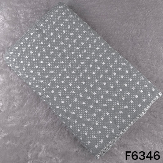 Chikankari Cotton Fabric - F6346