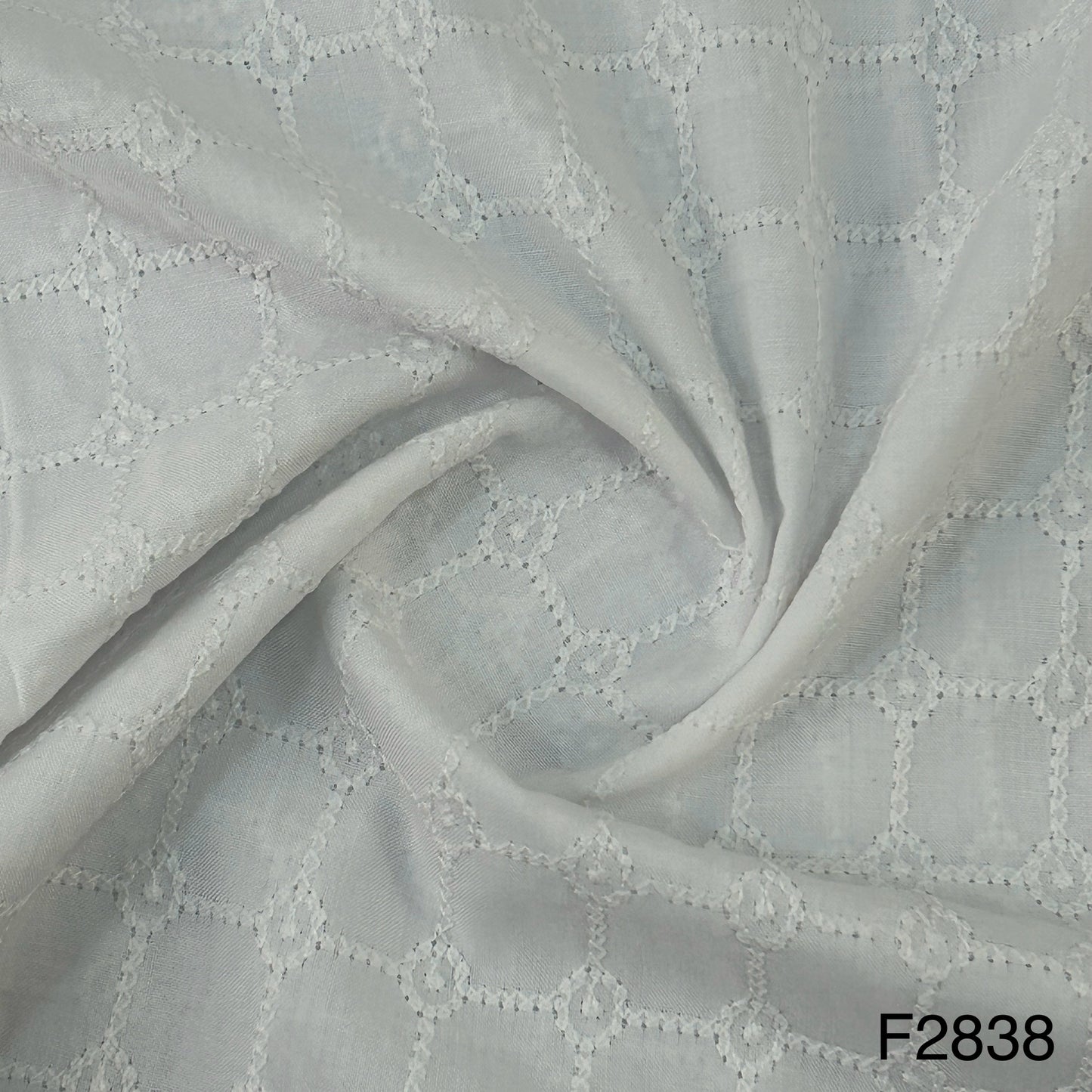 Chikankari Cotton-F2838