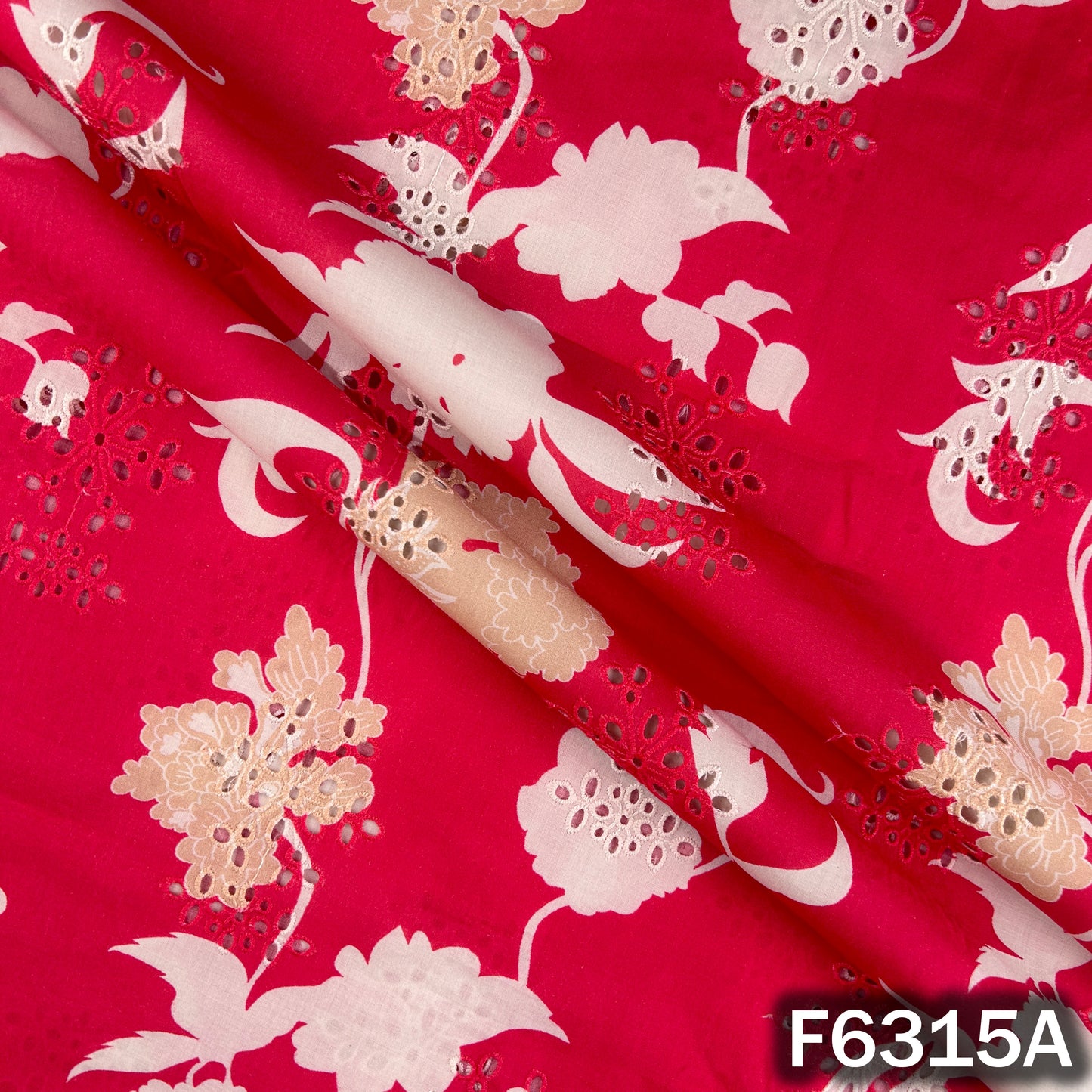 Digital Print Hakoba Cambric Cotton Fabric - F6315