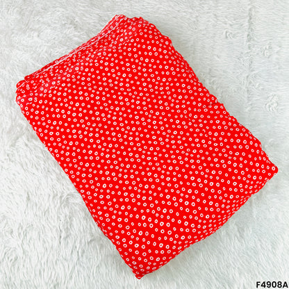 Bandhani Print Chinon Chiffon Fabric-F4908