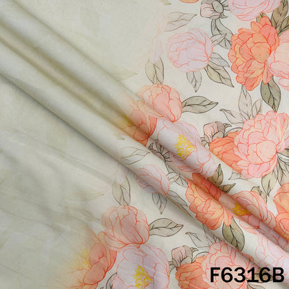 Digital Print Hakoba Cambric Cotton Fabric - F6316
