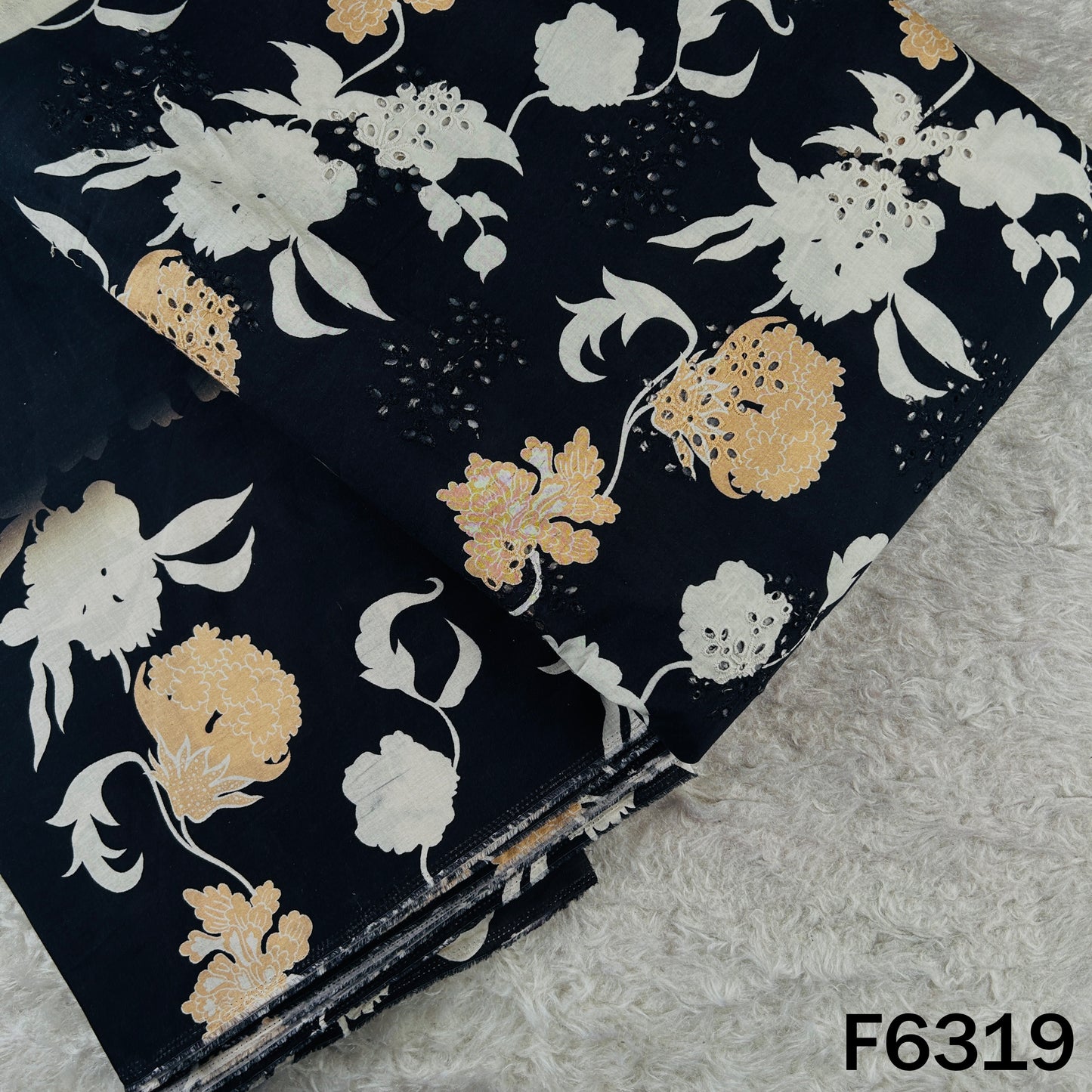 Digital Print Hakoba Cambric Cotton Fabric - F6319