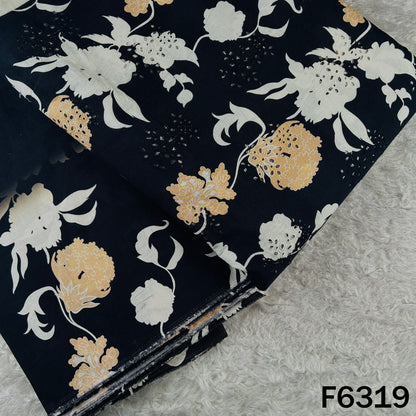 Digital Print Hakoba Cambric Cotton Fabric - F6319